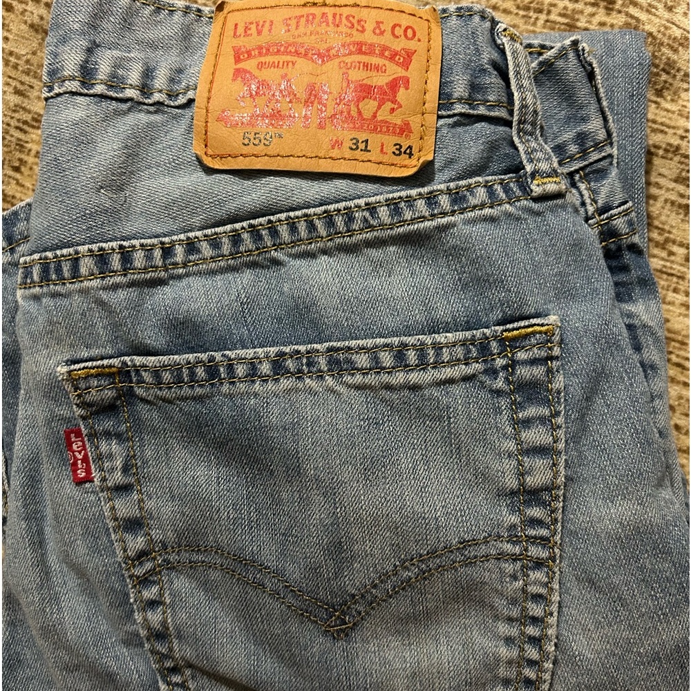 Levi’s 559 Men’s Jeans 31X32 Ocean Blues Medium Indigo